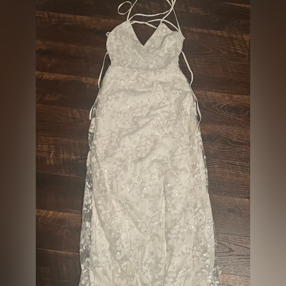 Dress (White) WORN ONCE!